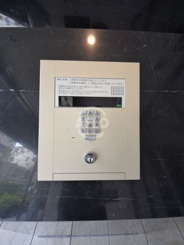 セキュリティ　プレサンス玉造駅前　オートロック