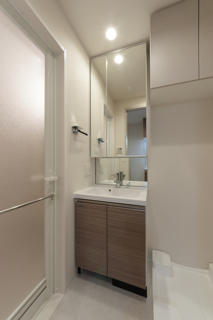 洗面設備　※写真は同タイプ住戸です。