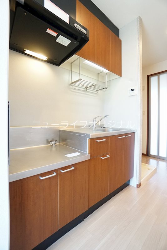 キッチン　ガスコン設置可能なキッチン(都市ガス仕様）