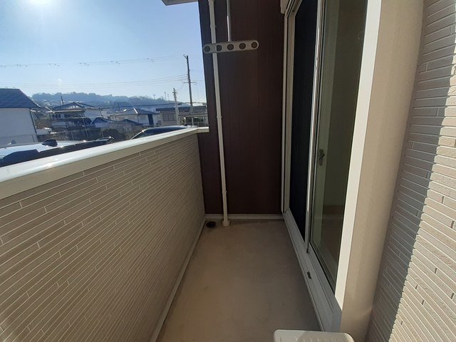 バルコニー　バルコニー付きです