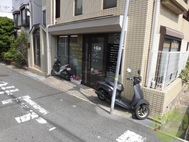 駐車場　こちらが駐車場になります