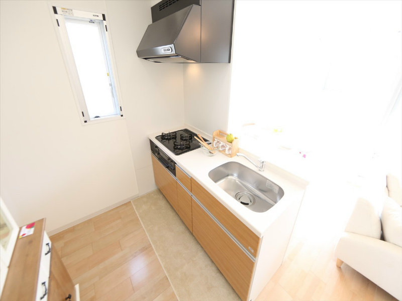 キッチン　カウンターキッチン（ガス3口コンログリル付）