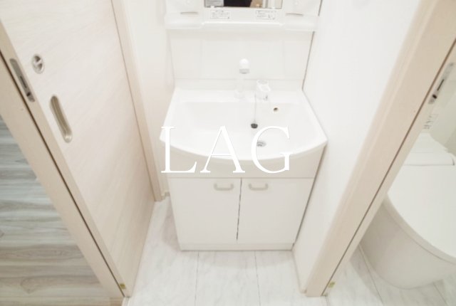 洗面設備　洗面台です。