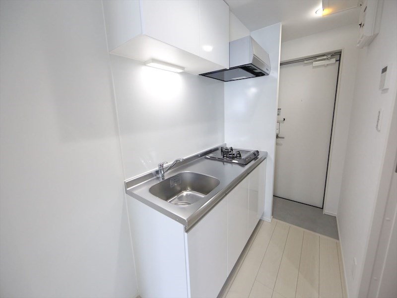 キッチン　システムキッチン（ガス2口コンロ付）