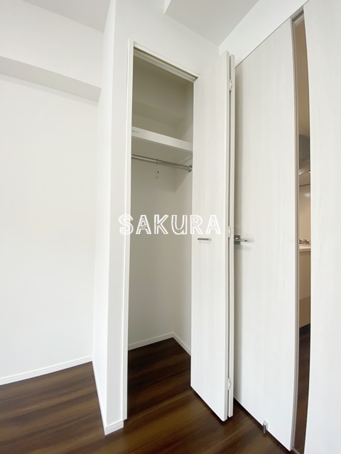 収納　お荷物の多い方でも安心のクローゼット付き♪