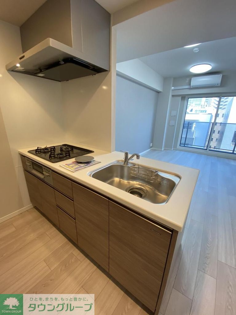 キッチン　バルコニー