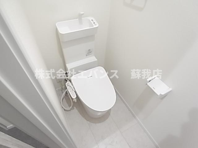 トイレ　トイレもきれいです