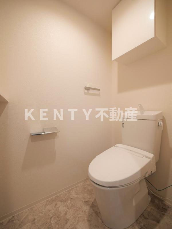 トイレ　ゆったりとした空間のトイレです
