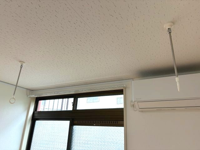 その他設備　室内物干し