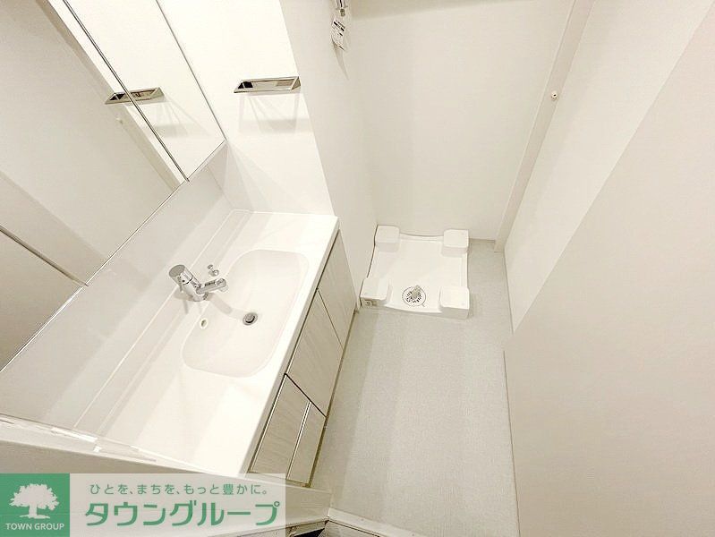 洗面設備　お問合せは(株)タウンハウジングレジデンス事業部までお問合…