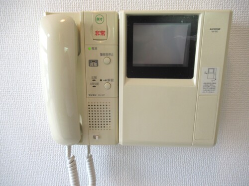 セキュリティ　モニター付きインターホン