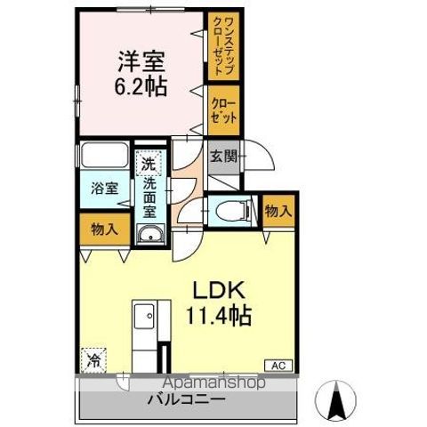 Land View 天神南の間取り写真