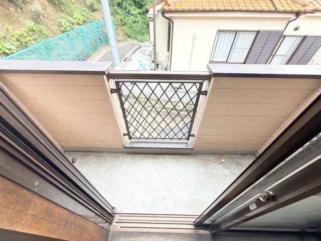 バルコニー　※クリーニング前の写真です