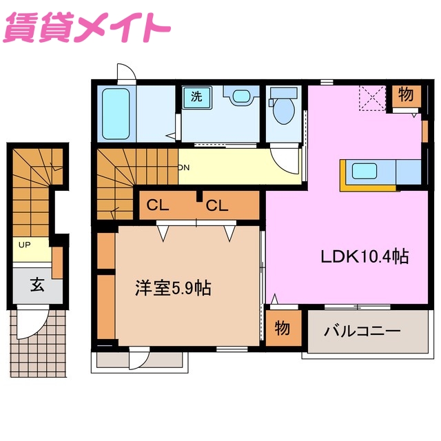プランドールの間取り写真