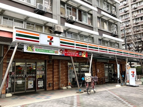 コンビニ　セブンイレブンJS森之宮団地店（コンビニ）まで320m