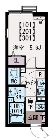 イクシオM’s HOUSEの間取り写真