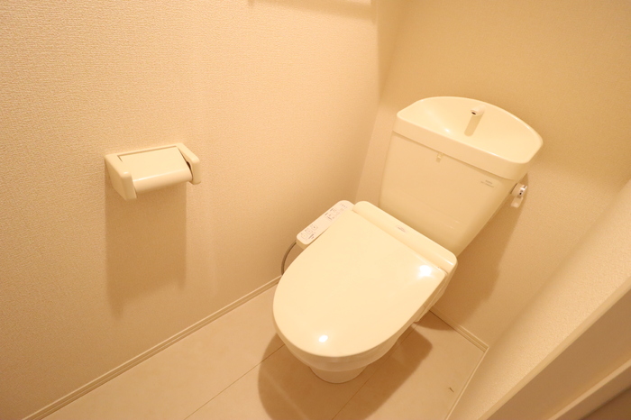 トイレ　ゆったりとした空間のトイレです