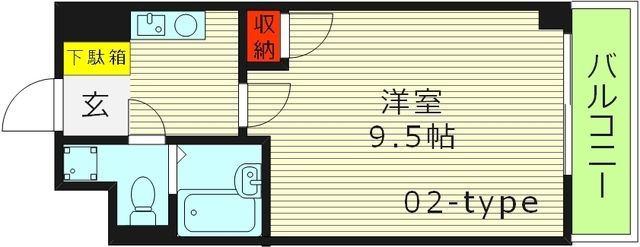 DS太子橋の間取り写真