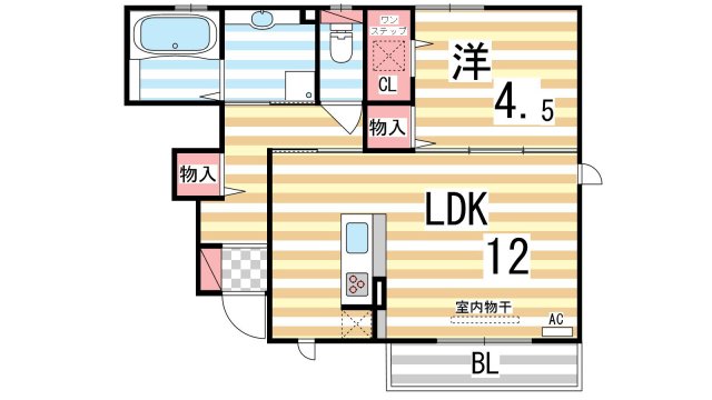 ノールヴィラージュ アンの間取り写真