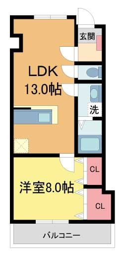 ローゼンハイムセブンの間取り写真