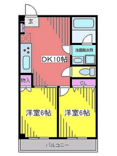 スカイパロマの間取り写真