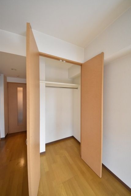 収納　荷物はここにしまえます