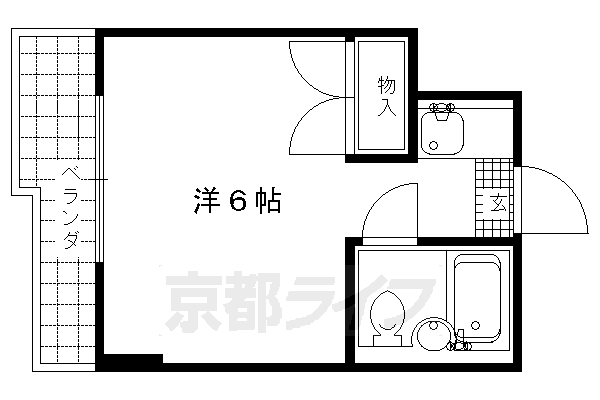 紫野ビルの間取り写真