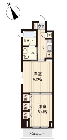 プラティーク清澄白河の間取り写真