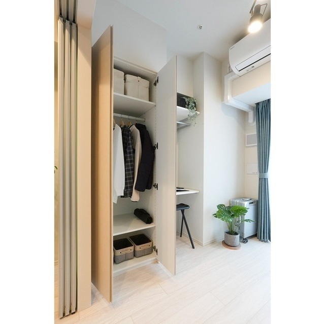 収納　家具・調度品等は実際の賃貸住戸には含まれておりません。