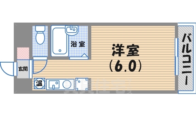 サンホームズ内山の間取り