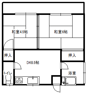 【コーポ　ソフィアンの間取り】