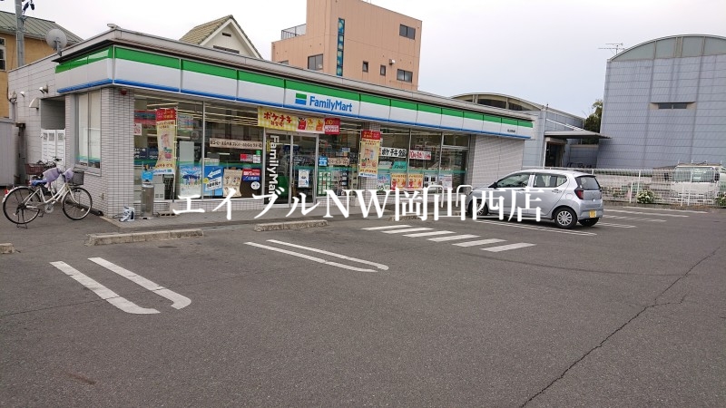 【岡山市北区西長瀬のマンションのコンビニ】