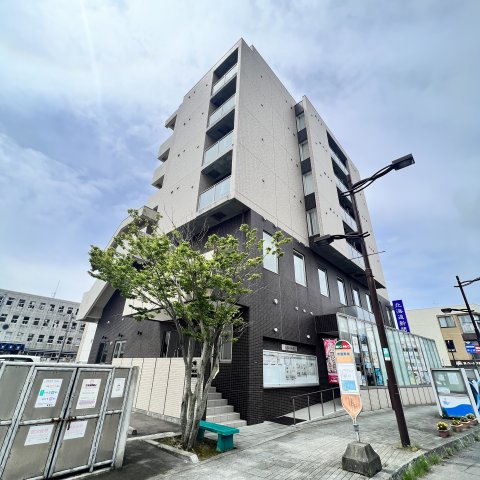 【シルク２１室蘭の建物外観】