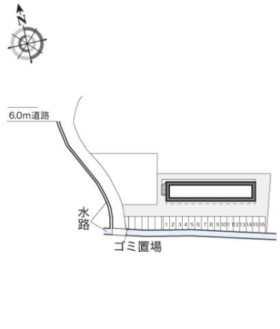 駐車場　エントランス