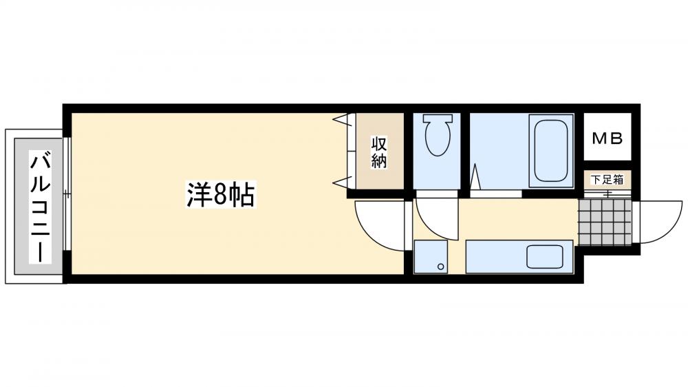 アベニュー竹末の間取り