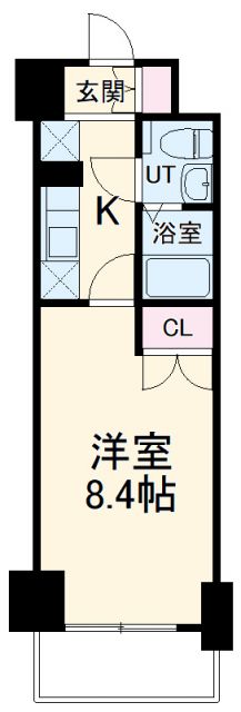 ジュモー京成船橋の間取り