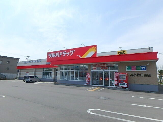 【苫小牧市光洋町のアパートのドラックストア】