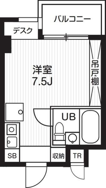 【横浜市都筑区荏田南のマンションの間取り】