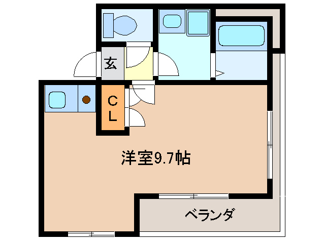 ＵＭビル　ＡＫＵＲＡＧＡＷＡの間取り