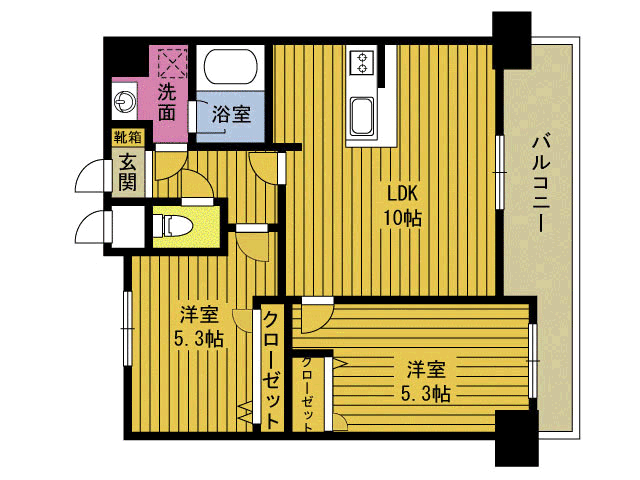 Ｓ－ＦＯＲＴ高砂町の間取り