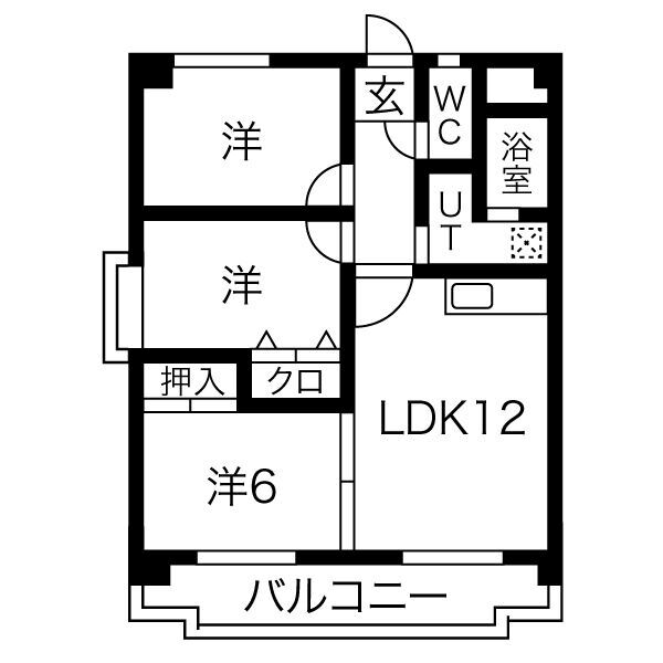 カサ・フェリスIIIの間取り