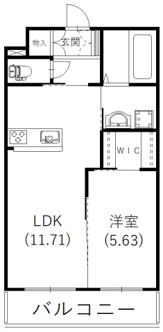 【ロイヤルシティ泉IIの間取り】