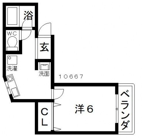 ベルハイツの間取り