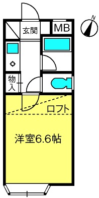 パーク本丸の間取り