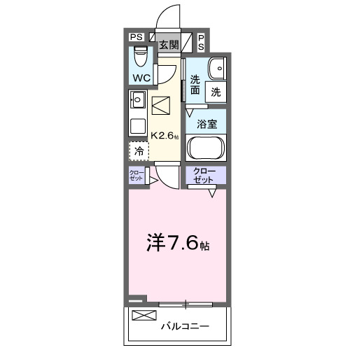 ファースト　スターの間取り