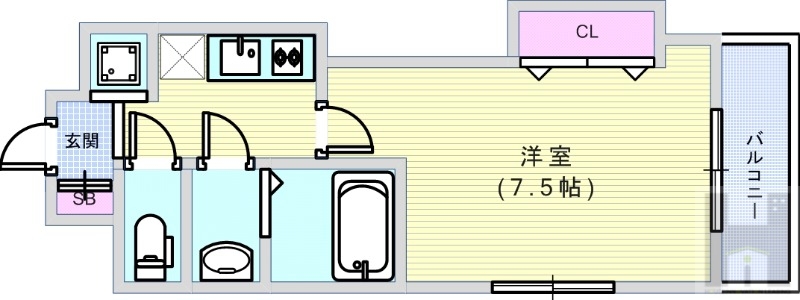 Luxe我孫子の間取り