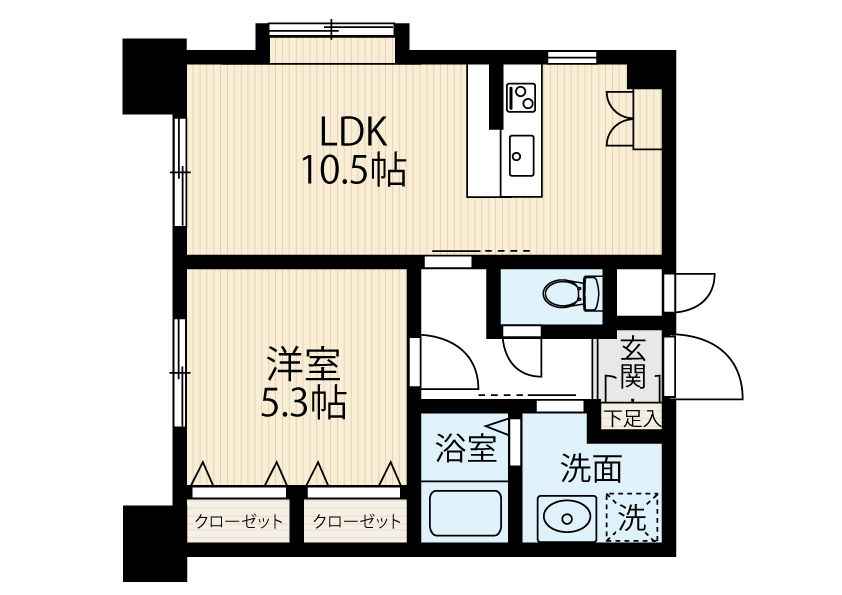 PROSPECT　HAKATAの間取り