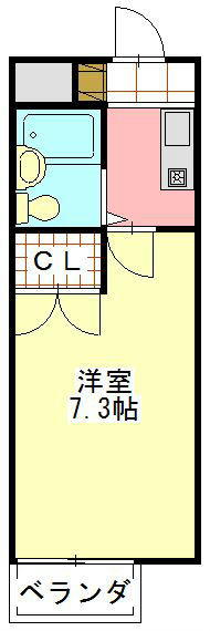 マイメゾン愛甲石田の間取り