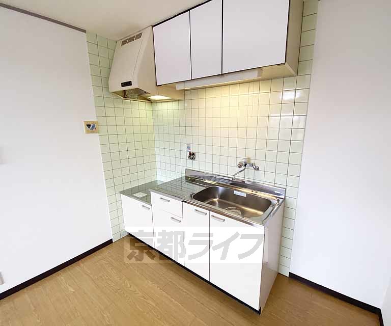 キッチン　ガスコンロ設置可