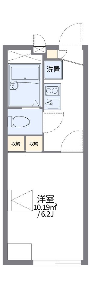 レオパレスエルデンの間取り